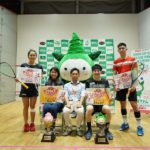 ダイナムCUP「PSA SQ-CUBE OPEN 2022 in YOKOHAMA」男子は机龍之介選手、女子は渡邉聡美選手が優勝