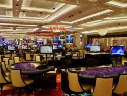 マカオの統合型リゾート内にあるカジノ施設のイメージ（資料）＝筆者撮影(1)