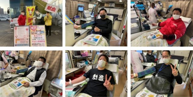 マルハン西日本カンパニー 献血活動