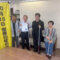 松阪市視覚障害者協会 河原洋紀会長（左から二人目）