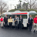 神遊協・神福協が日本赤十字社に災害救援車を贈呈、黒岩知事から感謝状