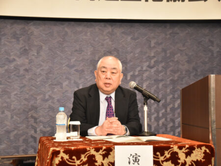 第88代警視総監・池田克彦氏が「危機管理と組織の在り方」について講演した