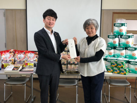 澤田グループ・ノースランドがファン感謝祭の未受領品を寄贈、ひとり親家庭や子ども食堂を支援