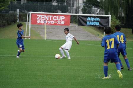 第12回ZENT CUP 少年サッカー大会_試合風景