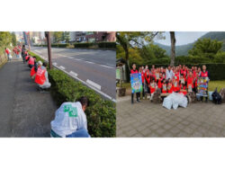 四国遊商が香川県遊協の社会貢献活動に参加～栗林公園周辺の清掃活動