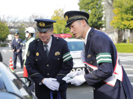 NEXUS_見延和靖選手_群馬県高崎警察署一日警察署長_2