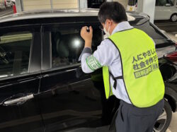 「幼児車内放置ゼロ」巡回活動　回胴遊商東北支部が特別強化週間