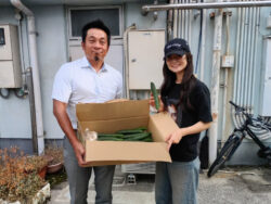 広島こども食堂支援センター 増田氏（右）、フォルツァプローバ 土井正貴氏（左）